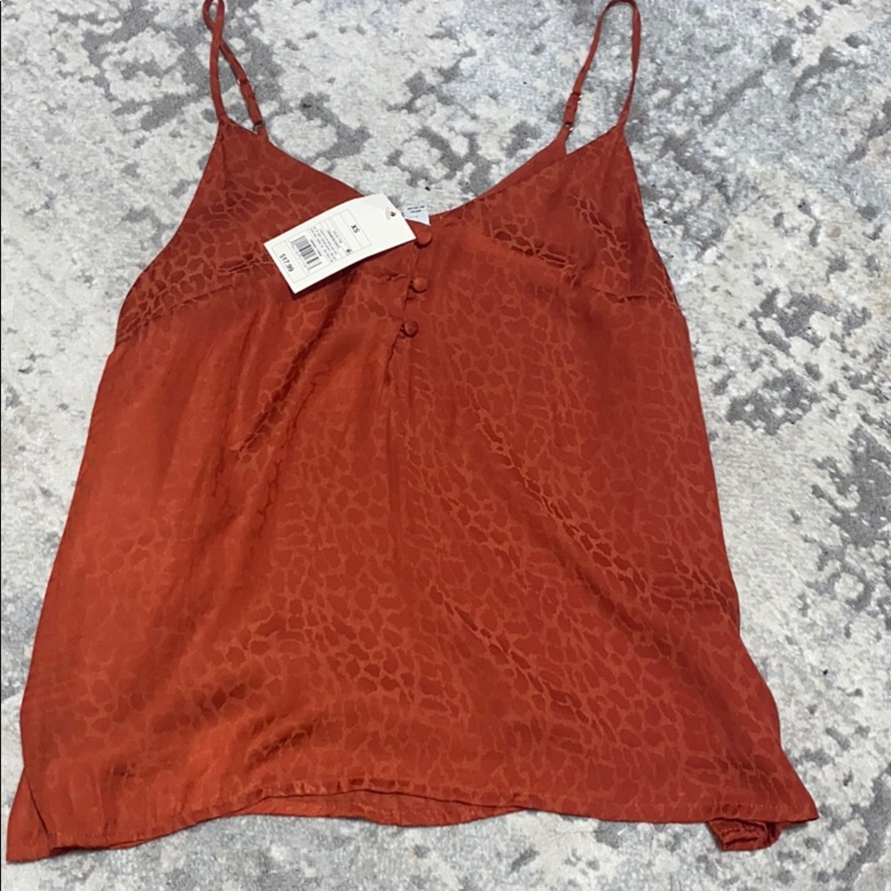 Burnt Orange Tank Top